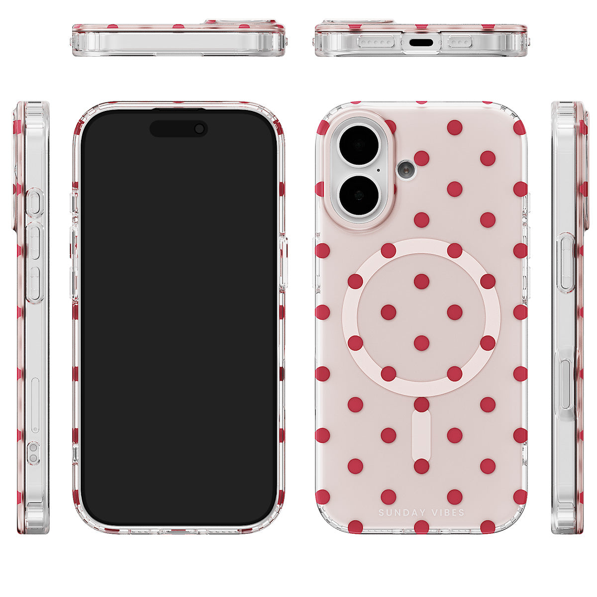 Crimson Sonnet iPhone Case