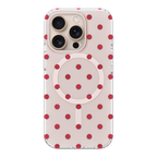 Crimson Sonnet iPhone Case