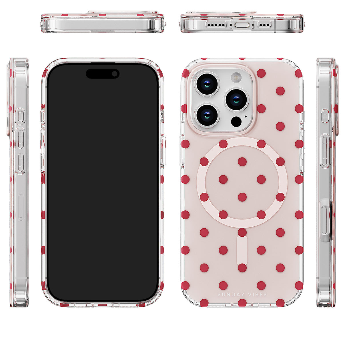 Crimson Sonnet iPhone Case