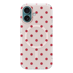 Crimson Sonnet iPhone Case
