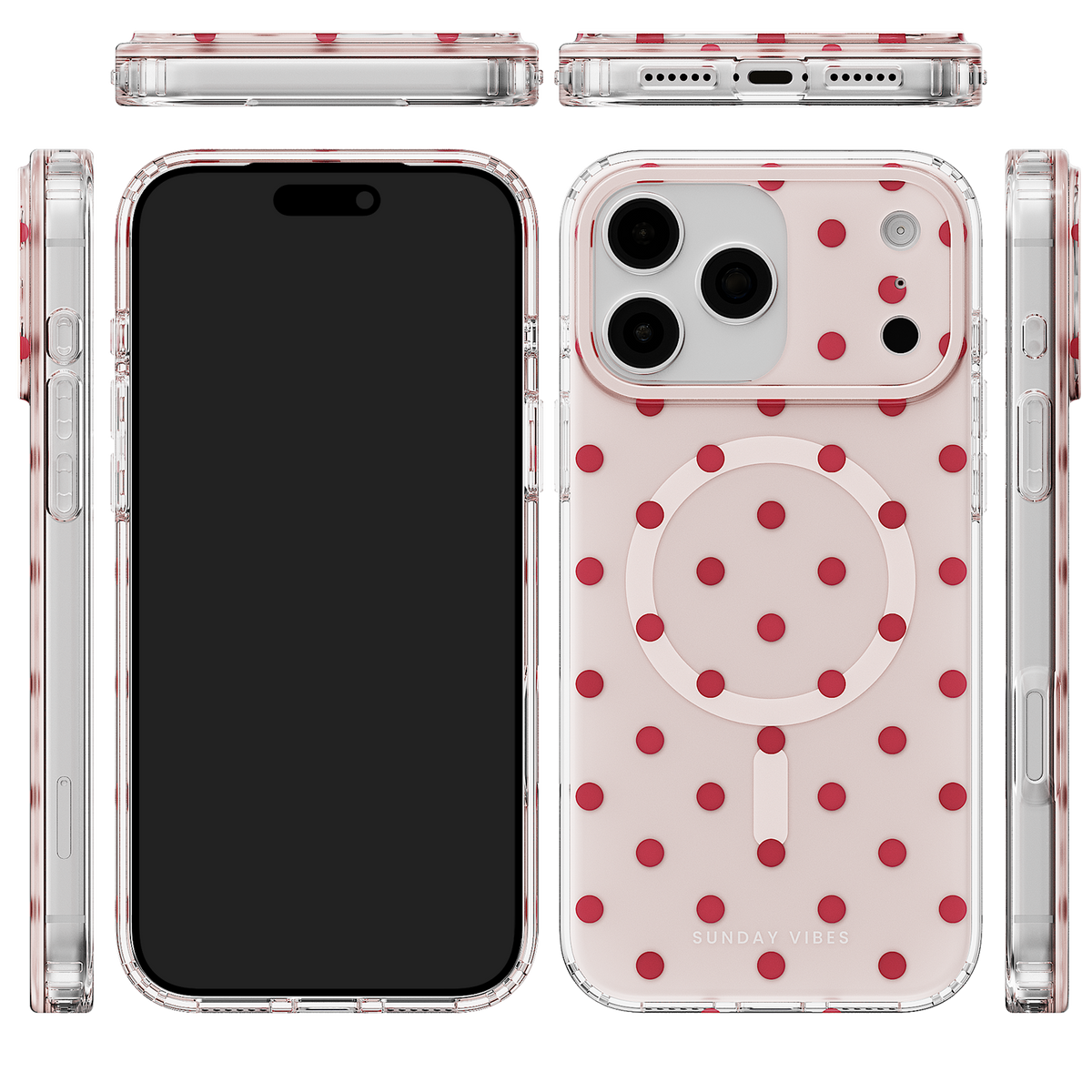 Crimson Sonnet iPhone Case