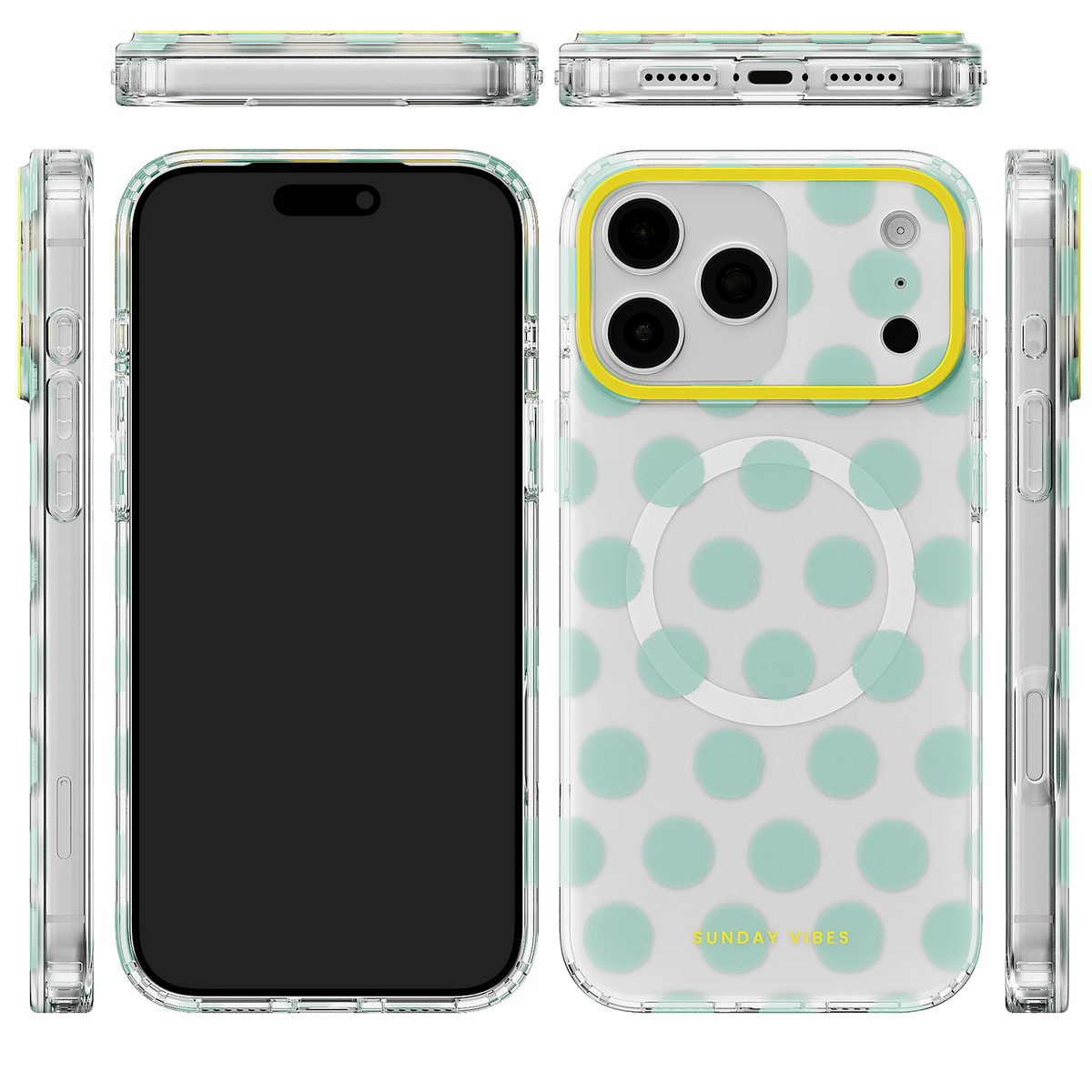 Mint Serenade iPhone 18 Pro Case - MagSafe - 1-2