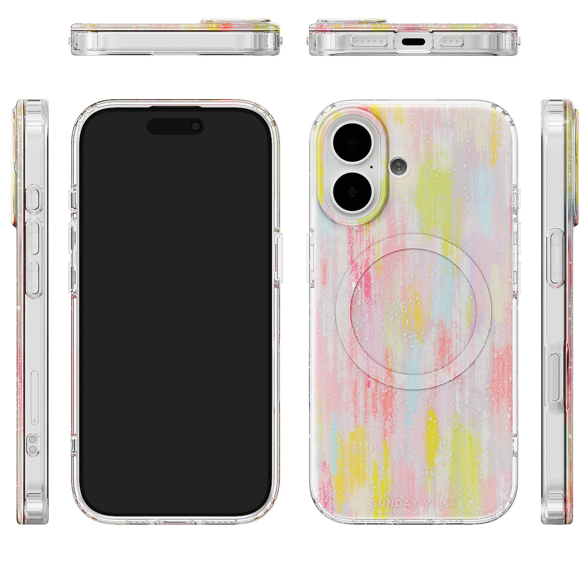 Pastel Impression iPhone Case
