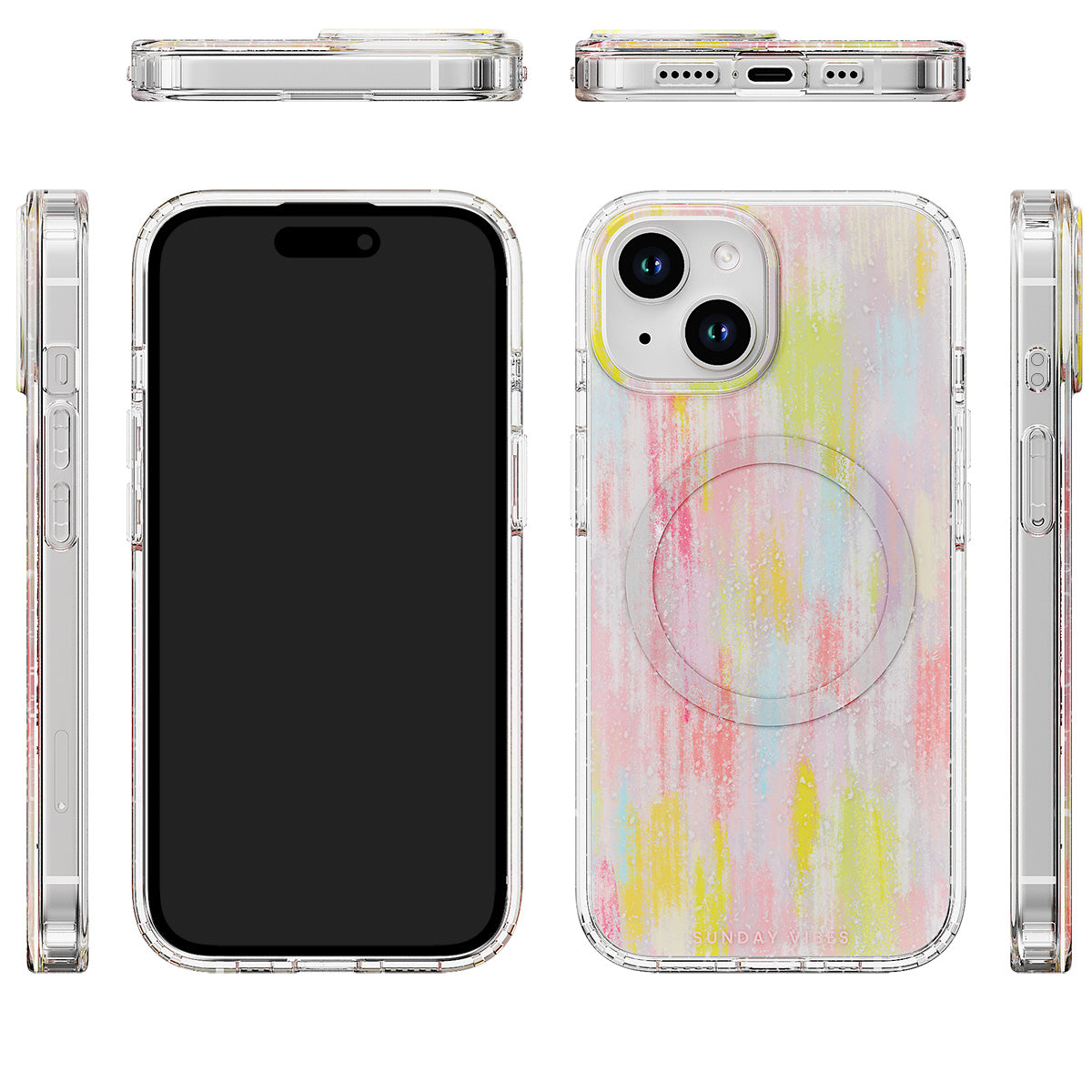 Pastel Impression iPhone Case
