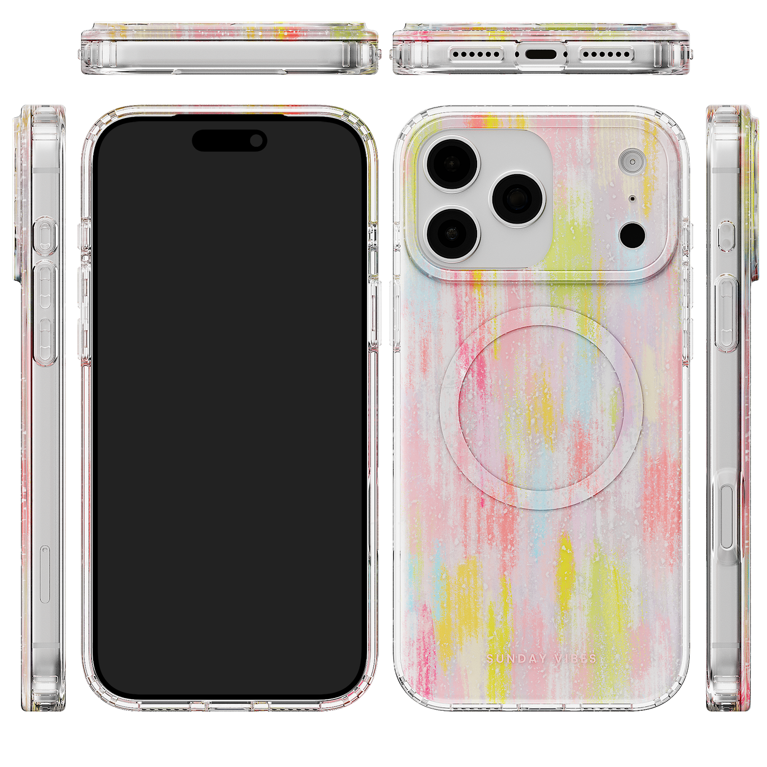 Pastel Impression iPhone Case