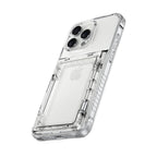 Crystal Protective Cards Pocket iPhone Case