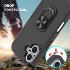 Defence Armor With Ring Ultra Protective iPhone Case