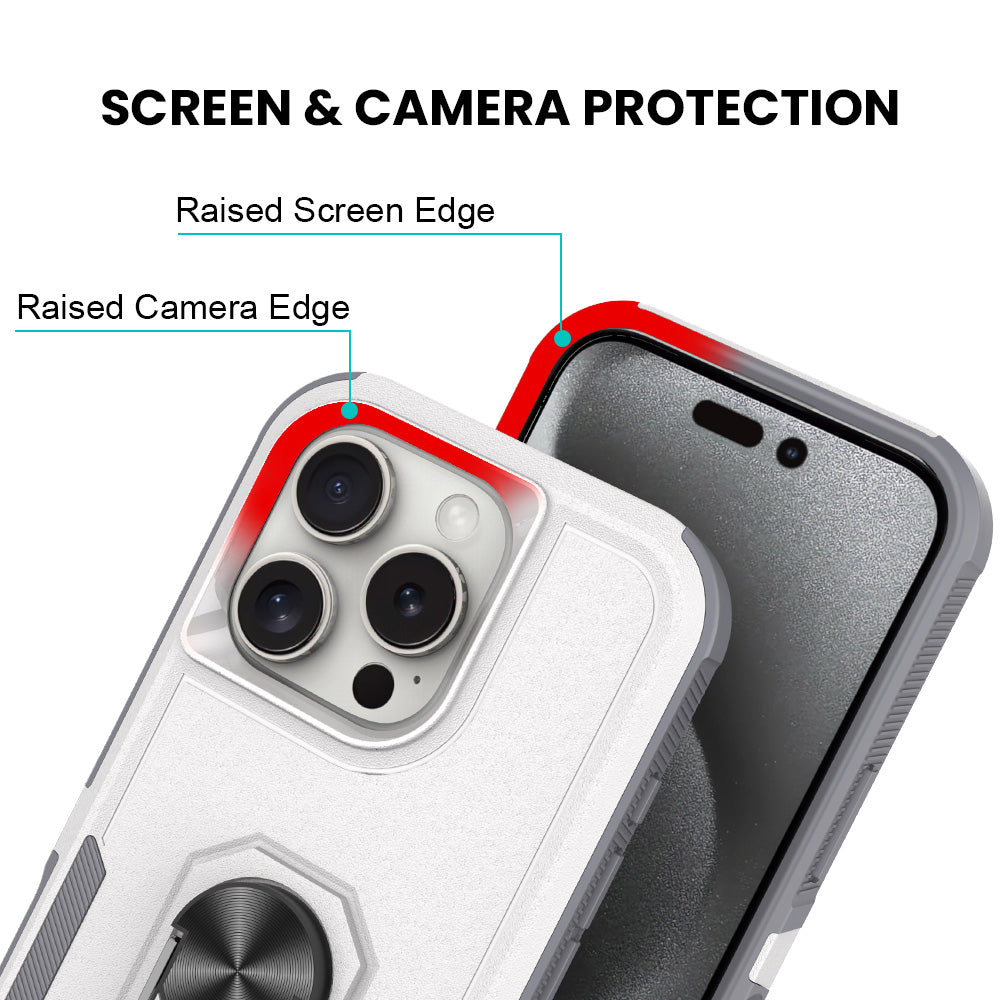 Defence Armor With Ring Ultra Protective iPhone Case
