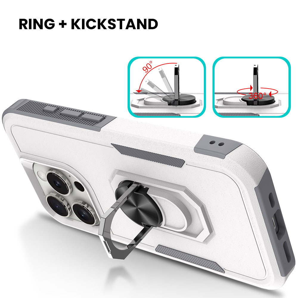 Defence Armor With Ring Ultra Protective iPhone Case