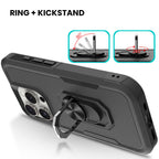 Defence Armor With Ring Ultra Protective iPhone Case