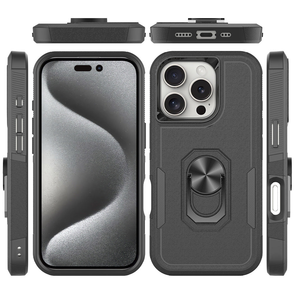 Defence Armor With Ring Ultra Protective iPhone Case