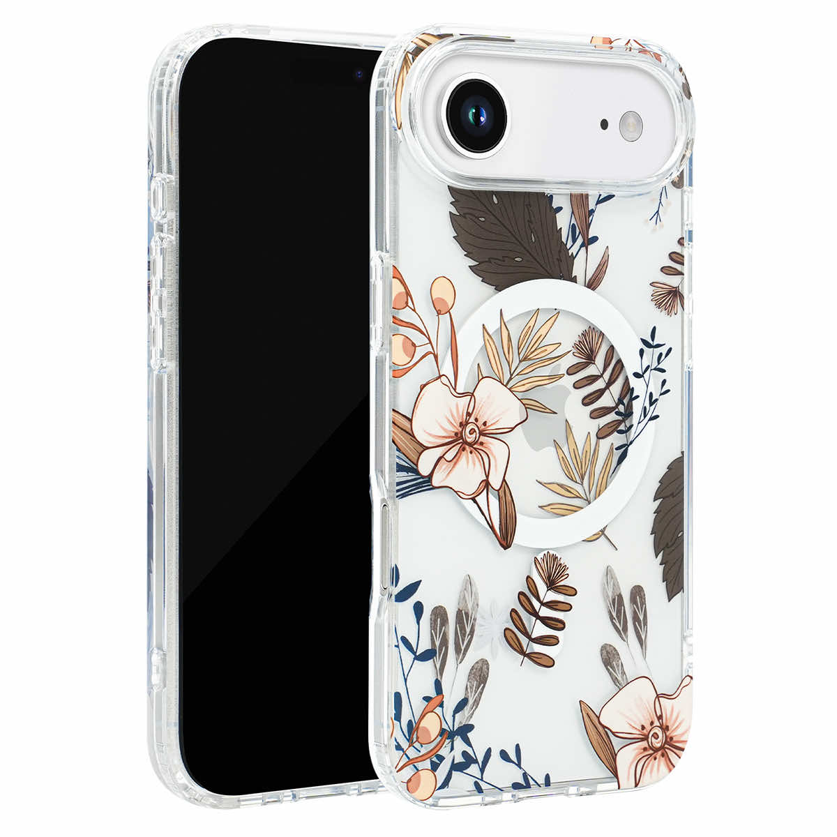Elegant Floral MagSafe iPhone Case