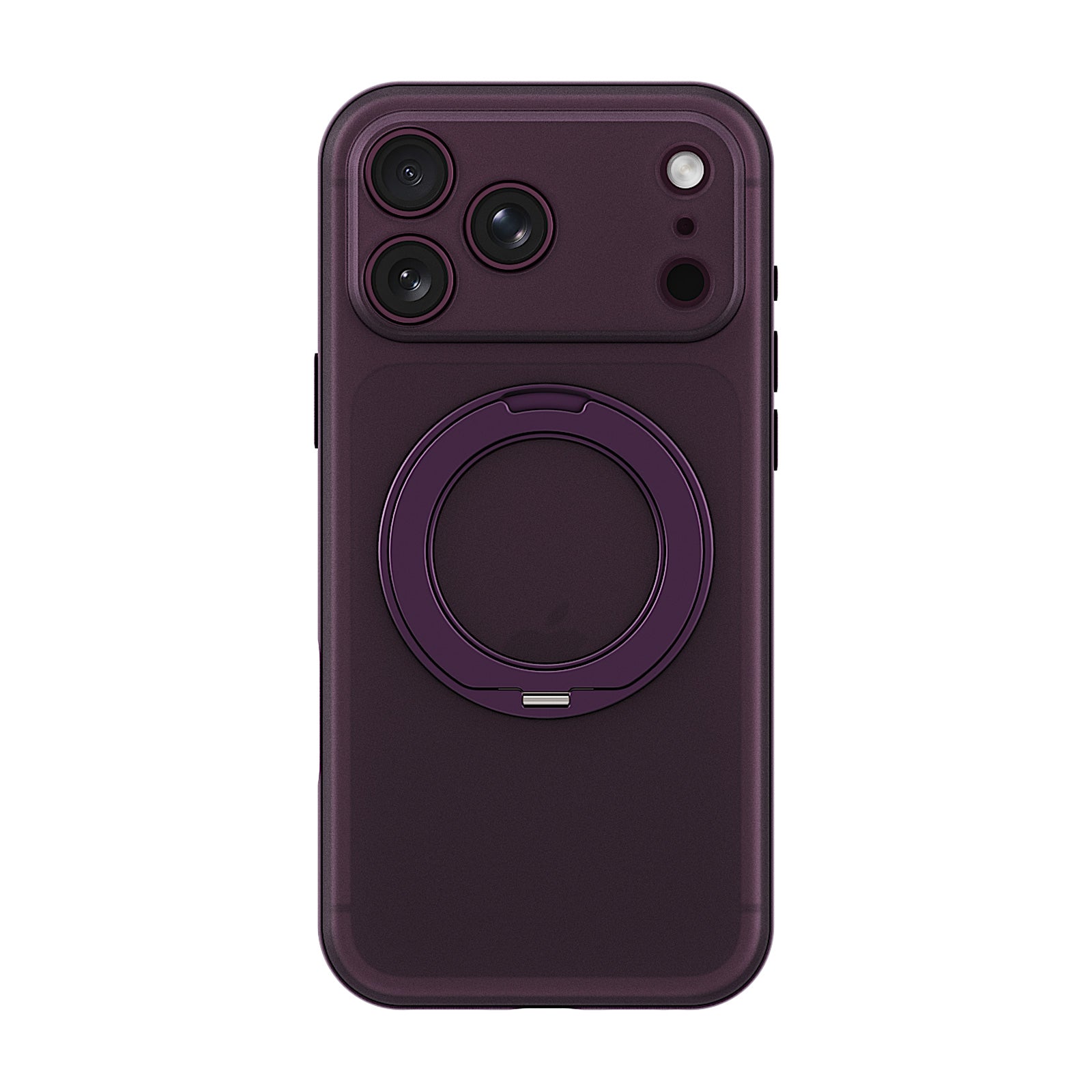 FrostShield 360 Stand MagSafe Case for iPhone 17 Pro Max - Plum Purple - view 02