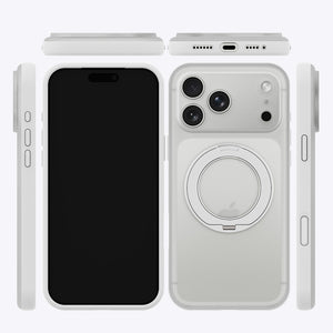 FrostShield 360 Stand MagSafe Case for iPhone 18 Pro - Frosted White - view 03