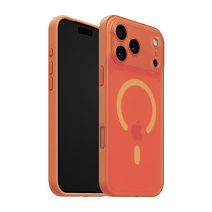 FrostShield MagSafe Case for iPhone 17 Pro Max - Coral Orange - view 01