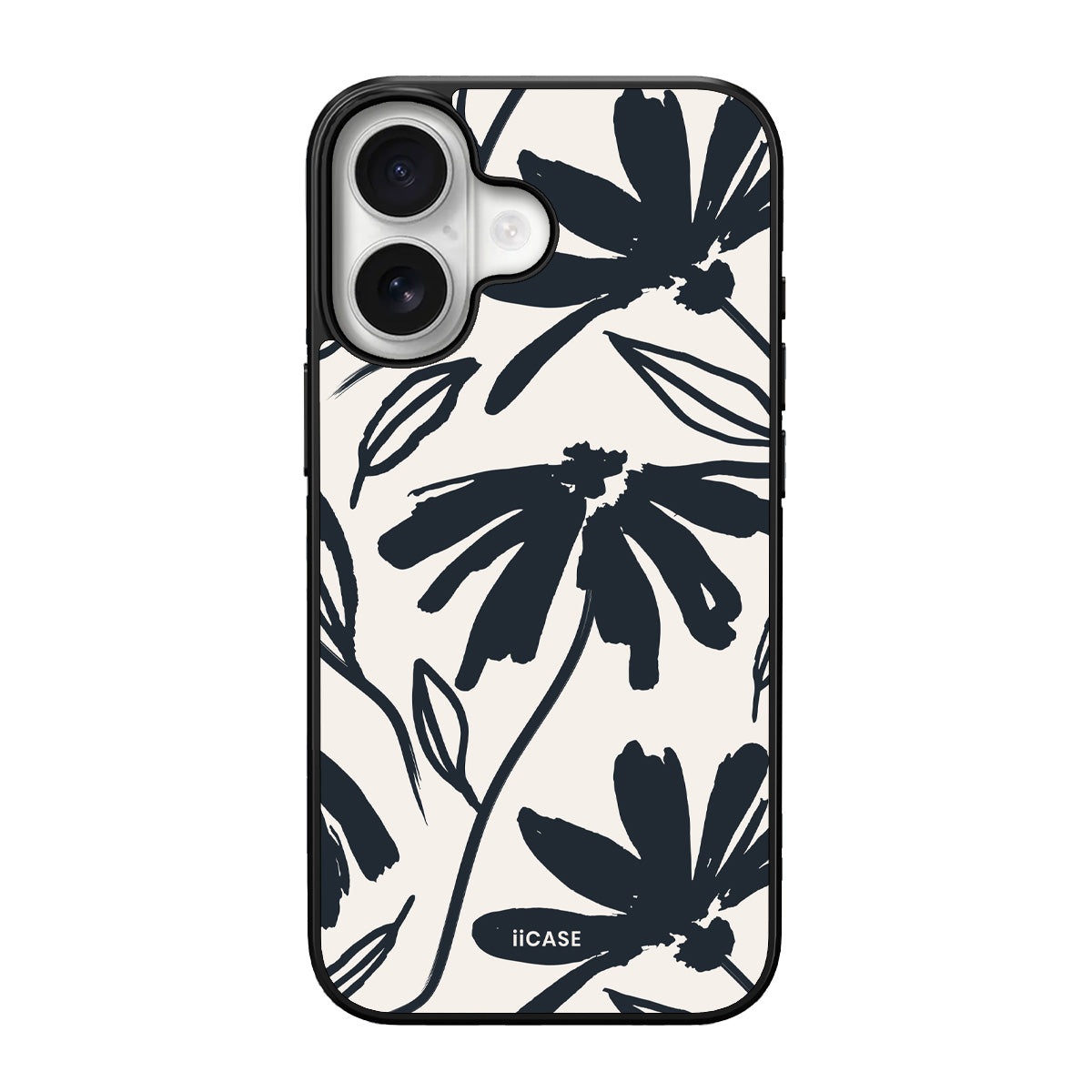 Noir Floral Elite iPhone Case