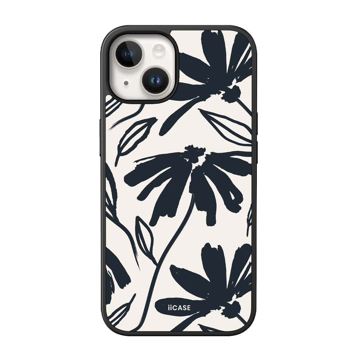 Noir Floral Elite iPhone Case