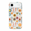 Holographic Vibrant Wildflower Clear iPhone Case