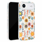 Holographic Vibrant Wildflower Clear iPhone Case