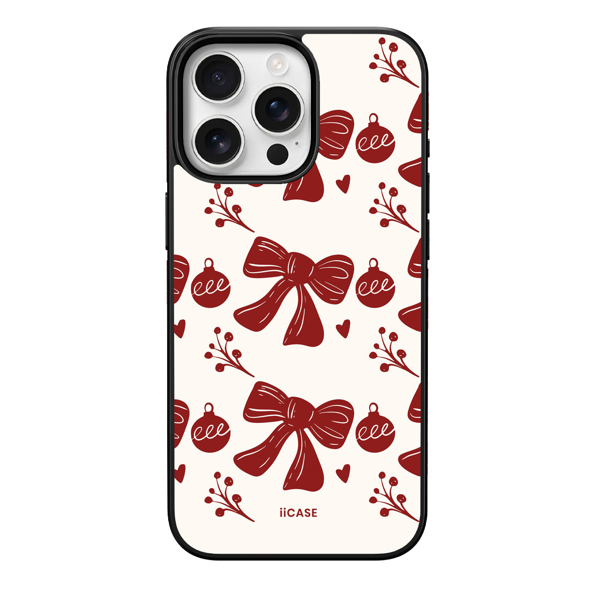 Festive Elegance Elite iPhone Case