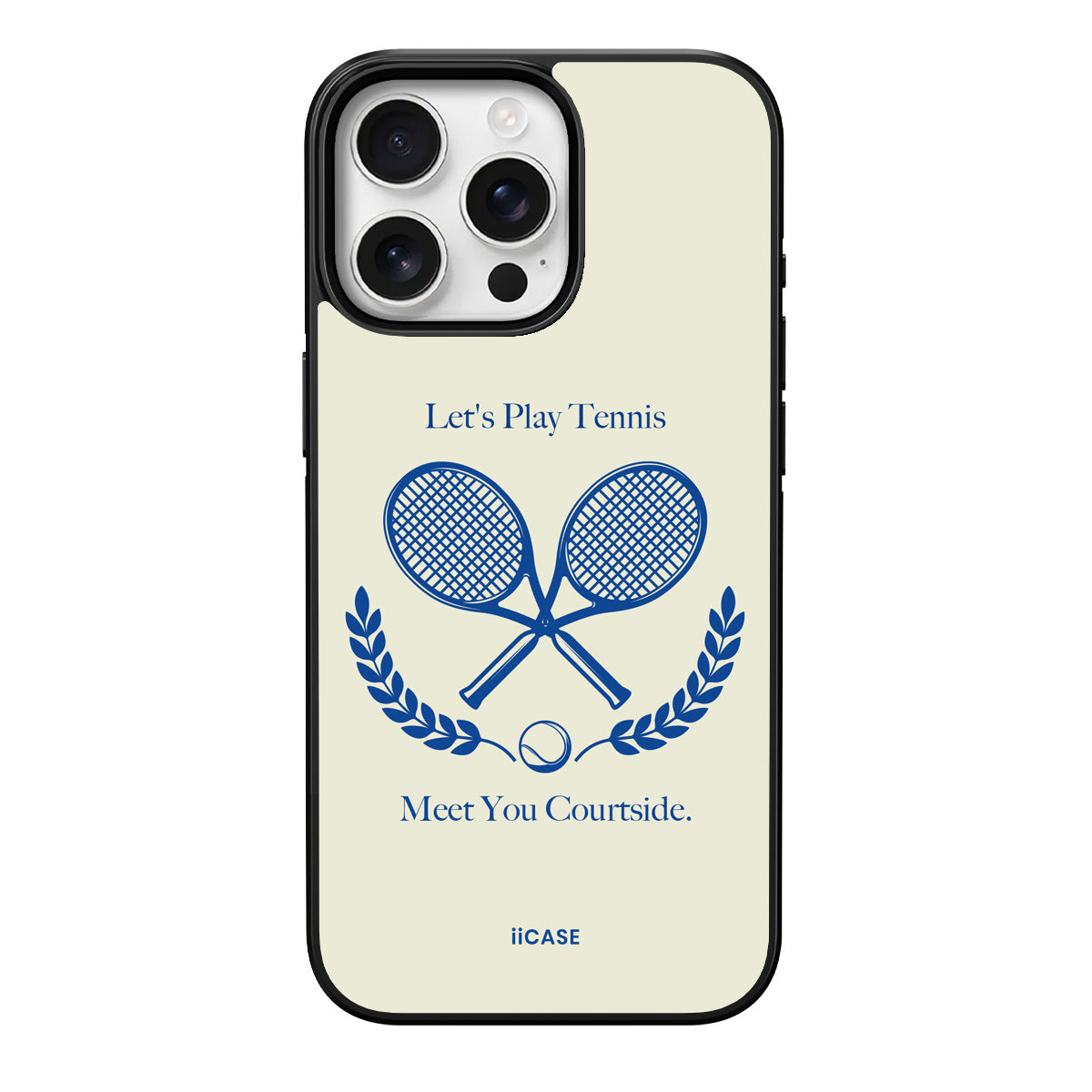 Match Point Motif Elite iPhone Case