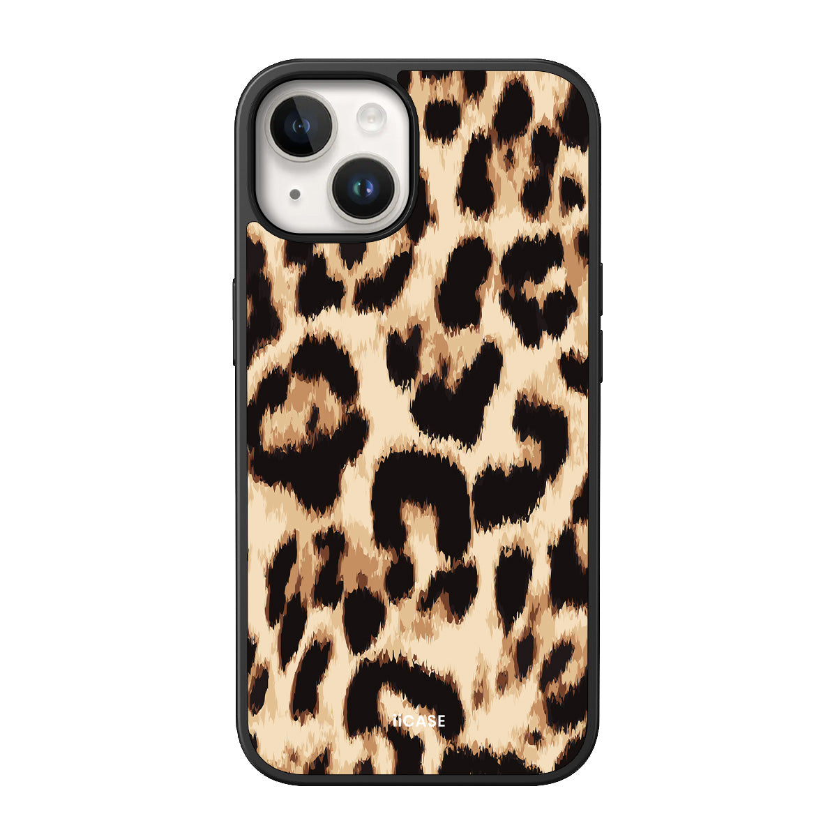 Coconut Lane Leopard Phone Iphone 12 Case Leopard Wavy IPhone Case