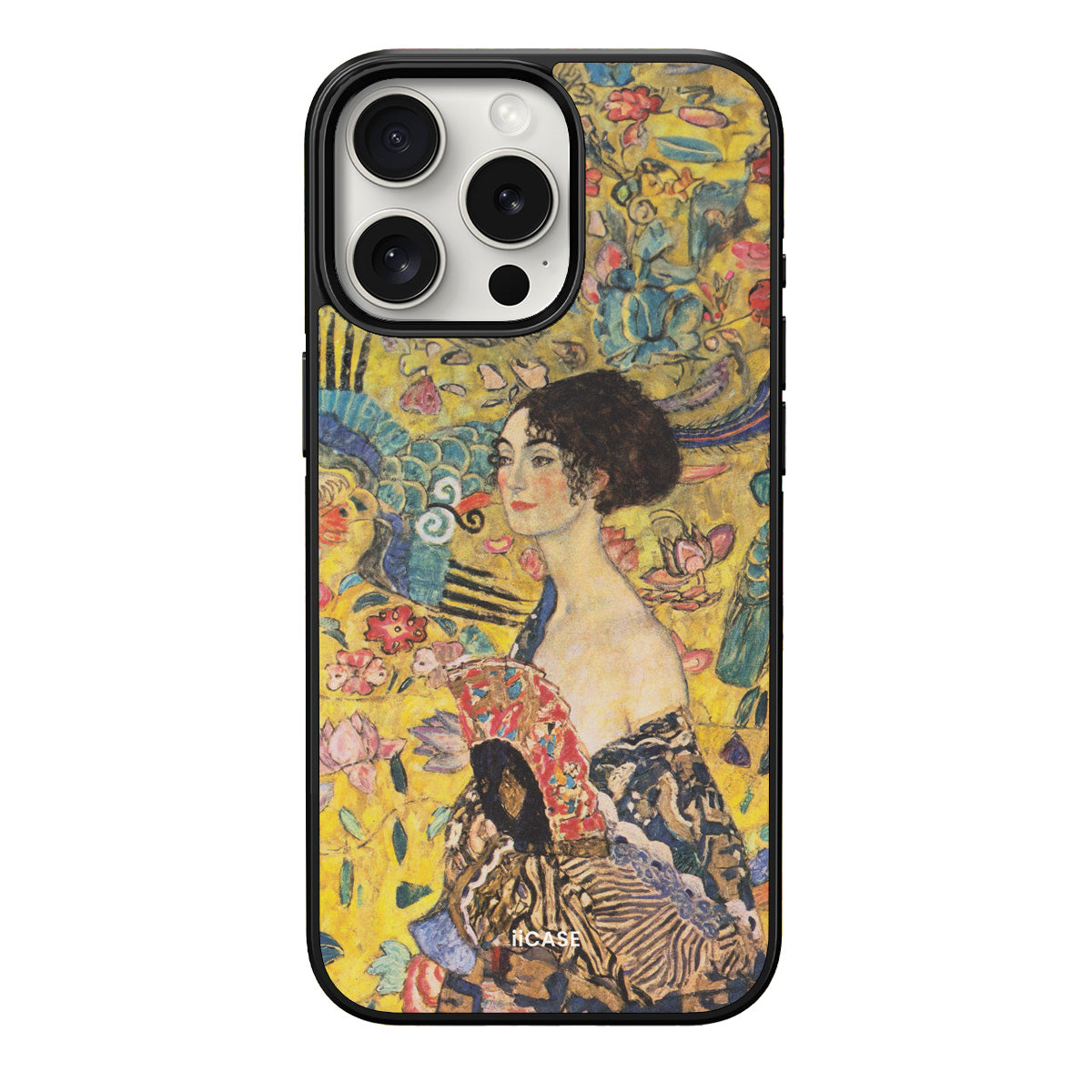 "Lady with a Fan - Gustav Klimt" Elite iPhone Case