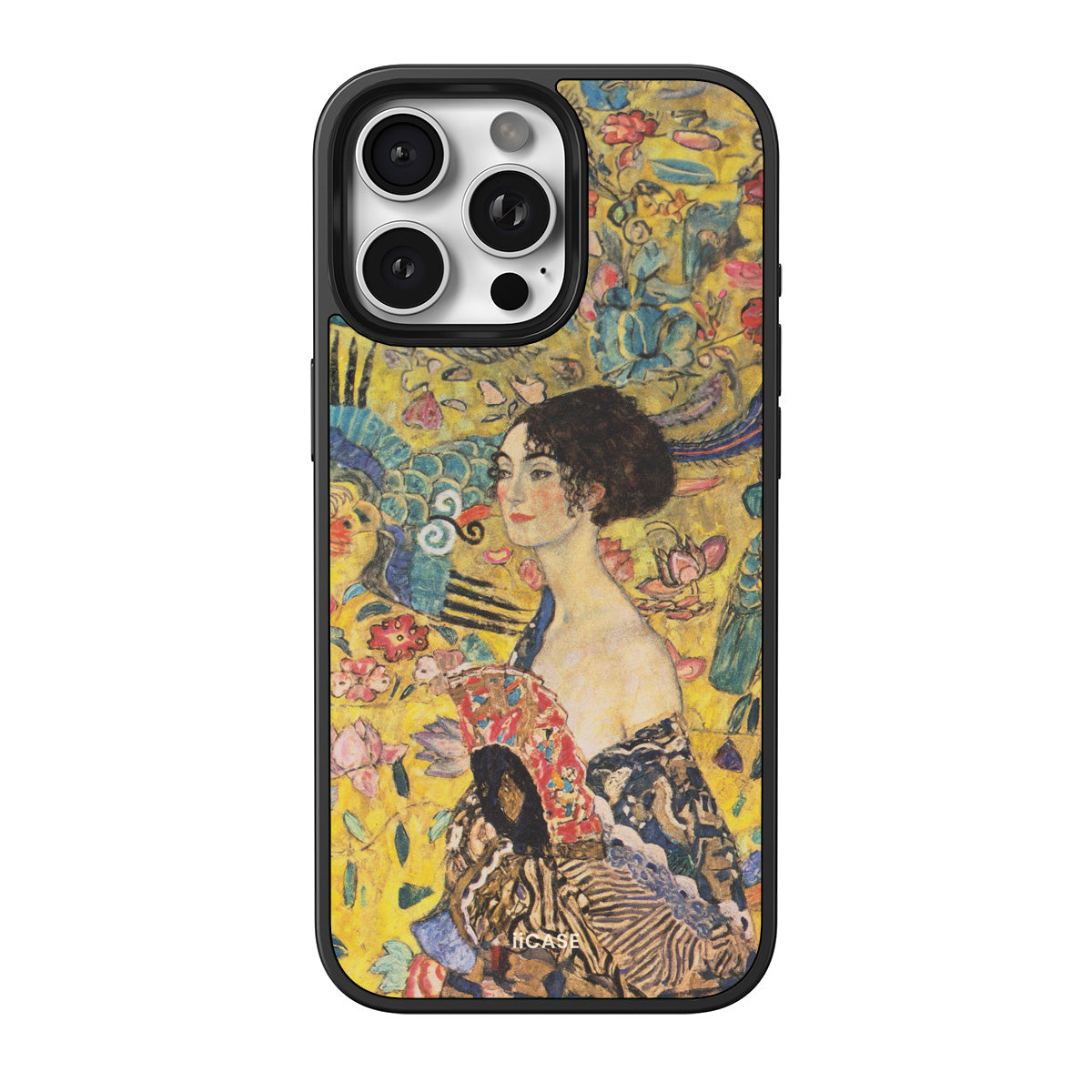 "Lady with a Fan - Gustav Klimt" Elite iPhone Case - iiCase