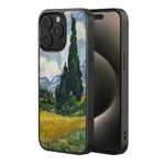 "Wheatfield with Cypresses - Vincent van Gogh" Elite iPhone Case - iiCase