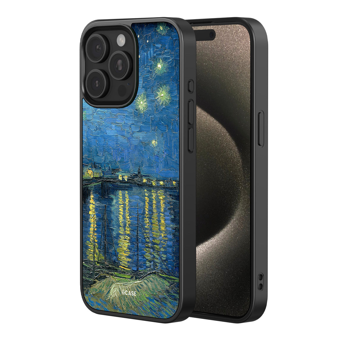 "Starry Night Over the Rhône - Vincent van Gogh" Elite iPhone Case - iiCase