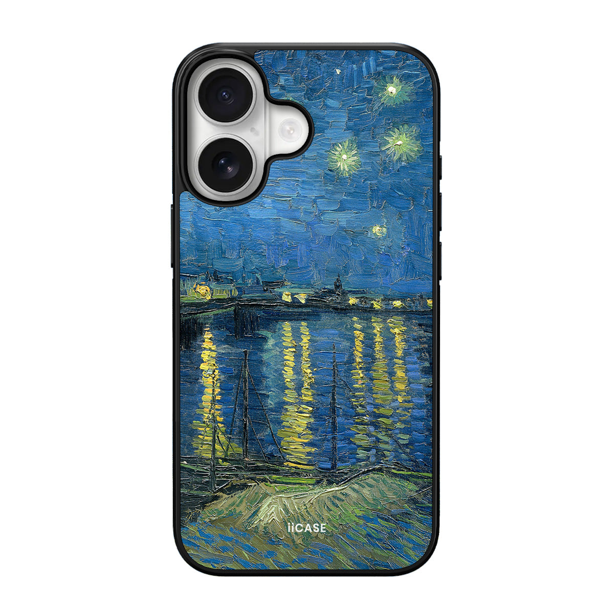 "Starry Night Over the Rhône - Vincent van Gogh" Elite iPhone Case