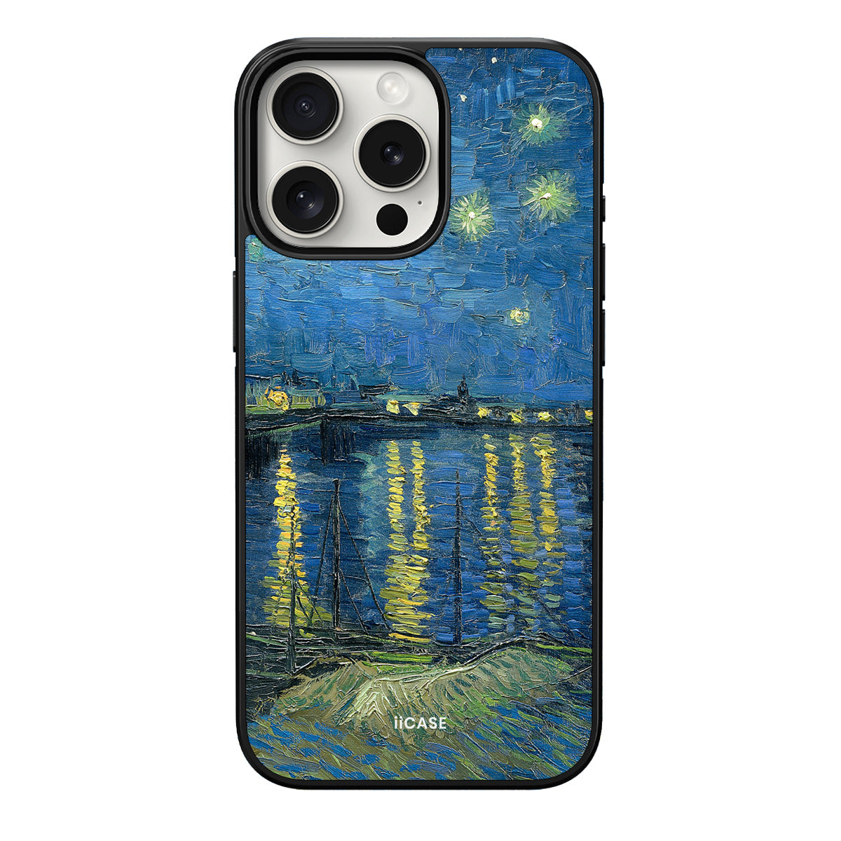 "Starry Night Over the Rhône - Vincent van Gogh" Elite iPhone Case