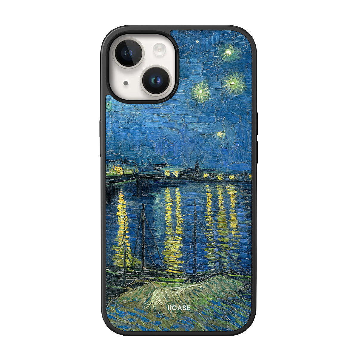 "Starry Night Over the Rhône - Vincent van Gogh" Elite iPhone Case