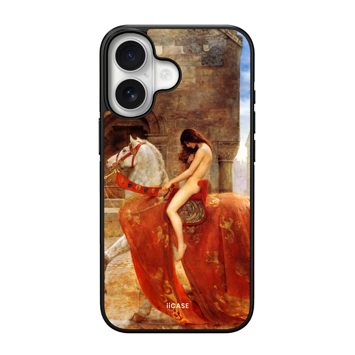 "Lady Godiva - John Collier" Elite iPhone Case