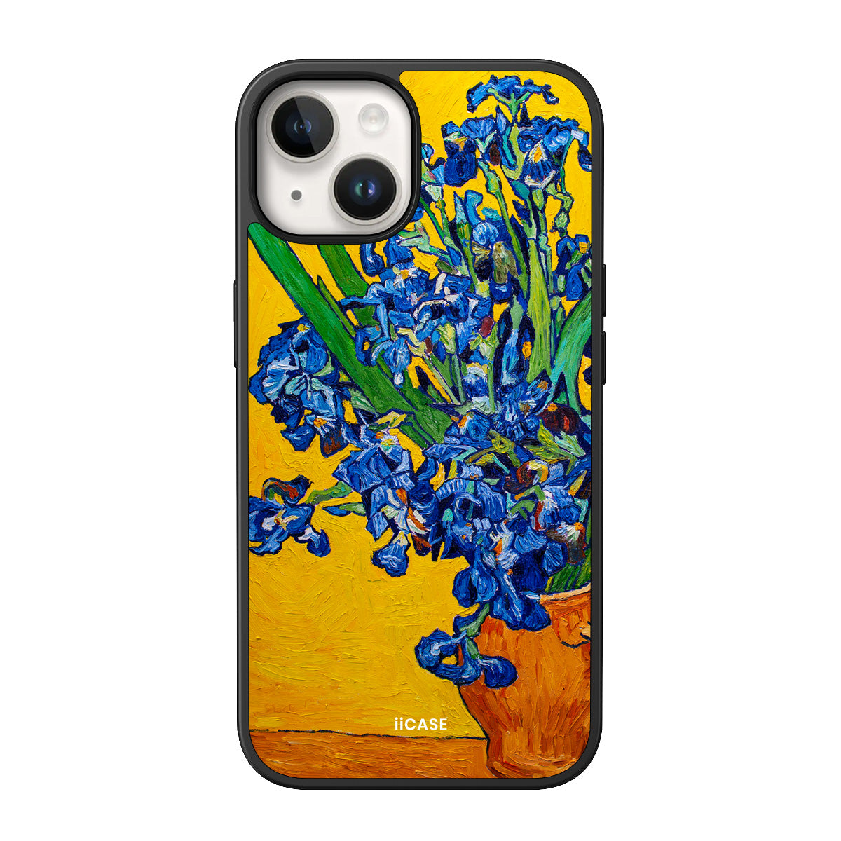 "Vase with Irises - Vincent van Gogh" Elite iPhone Case