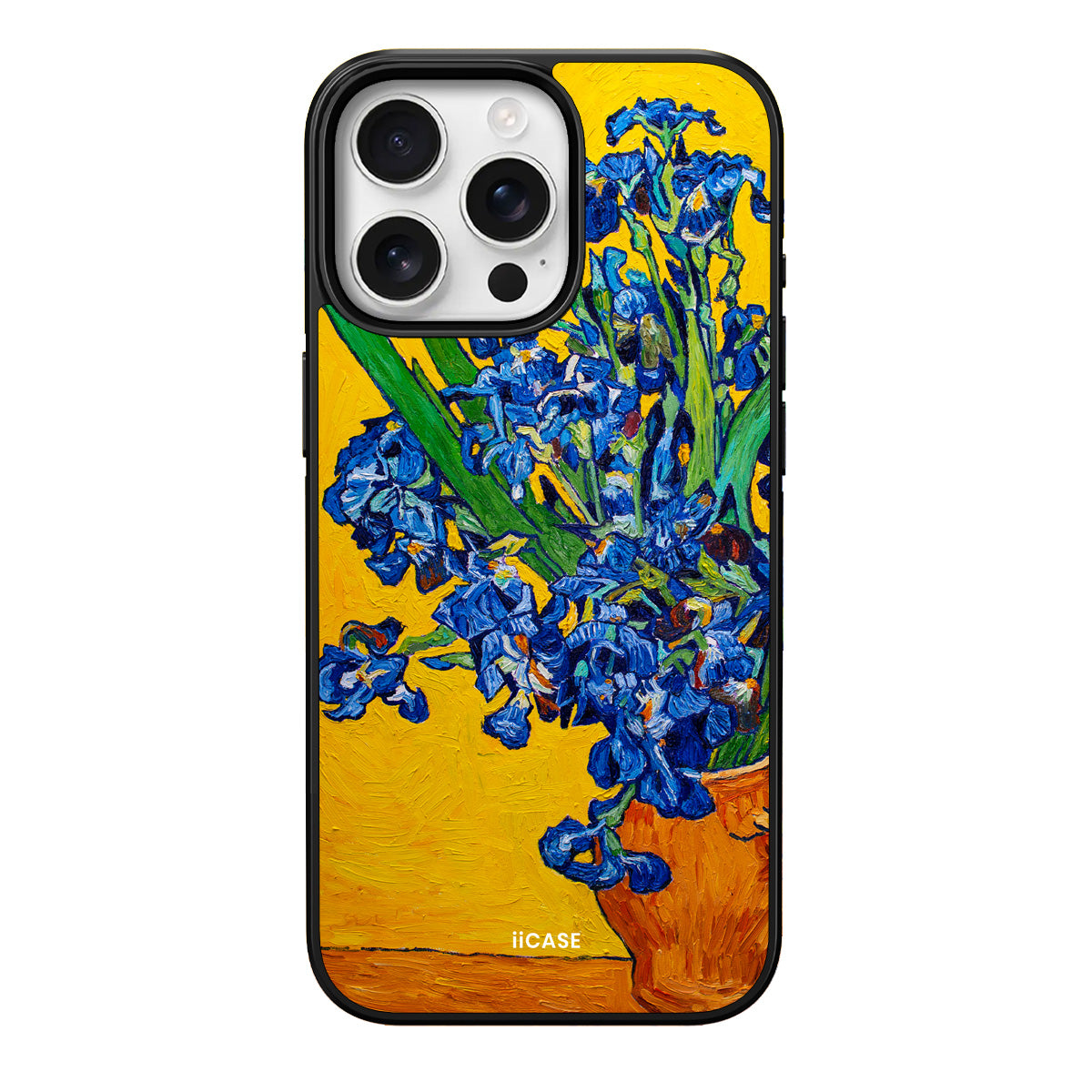 "Vase with Irises - Vincent van Gogh" Elite iPhone Case