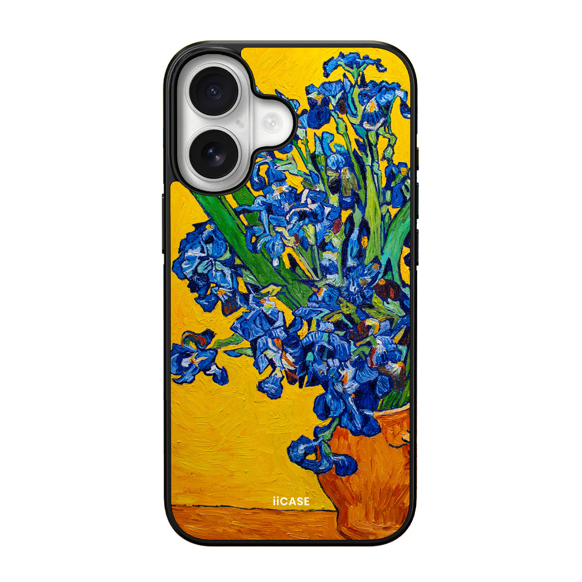 "Vase with Irises - Vincent van Gogh" Elite iPhone Case