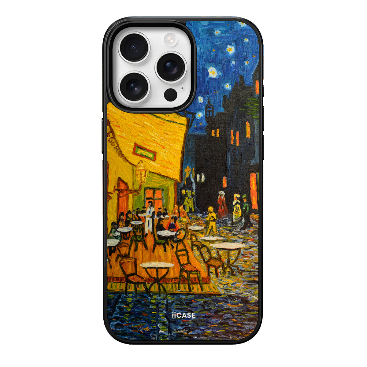 "Café Terrace at Night - Vincent van Gogh" Elite iPhone Case