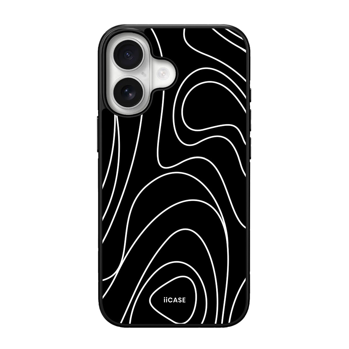 Sleek Swirls Elite iPhone Case