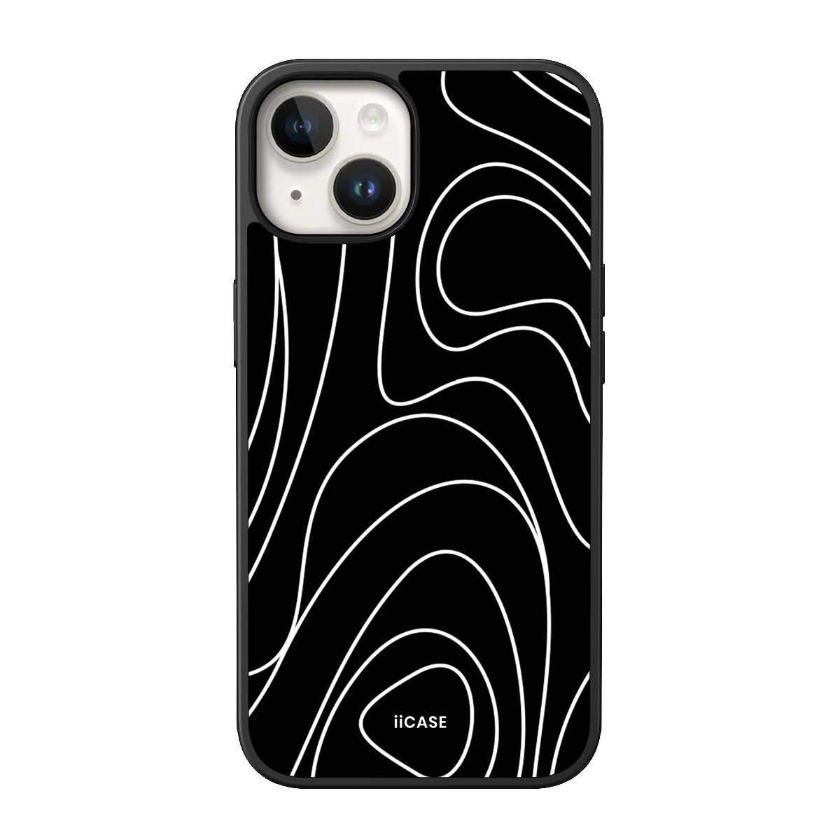 Sleek Swirls Elite iPhone Case