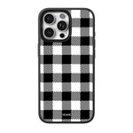 Monochrome Checkered Elite iPhone Case - iiCase