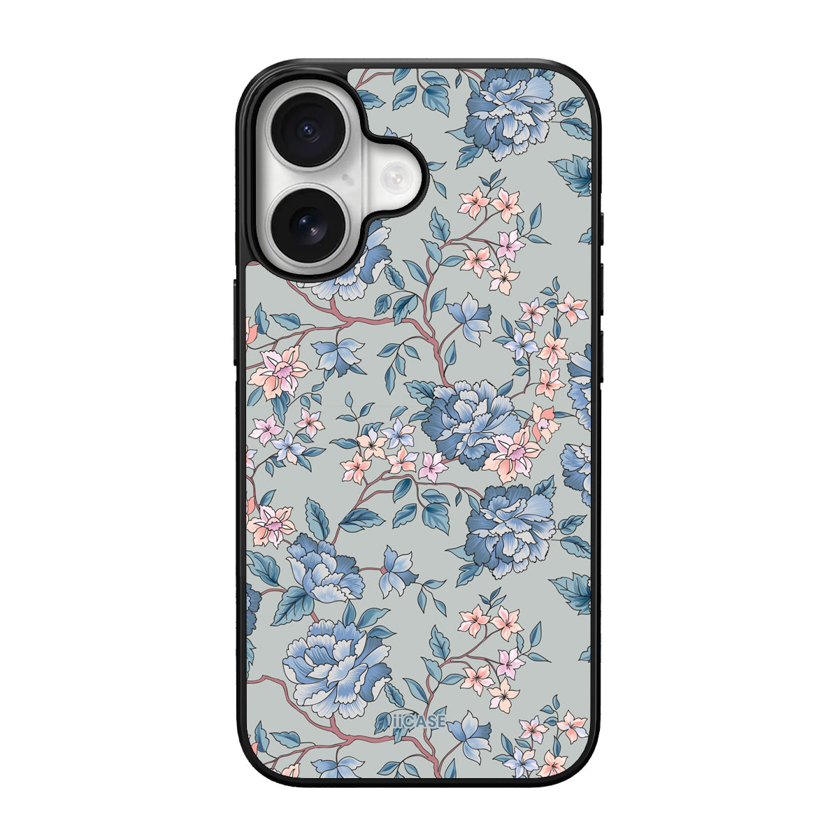 Azure Petal Cascade Elite iPhone Case