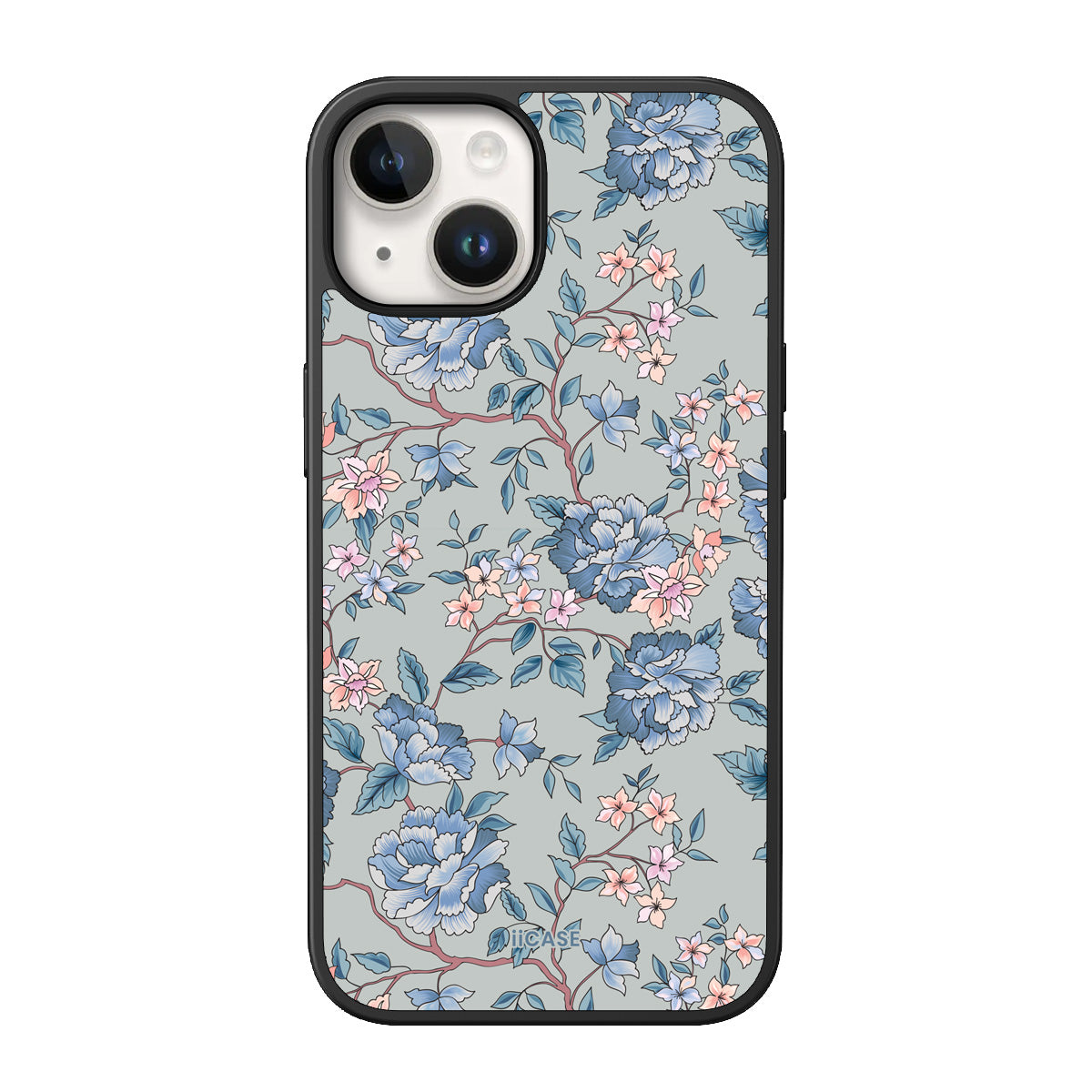 Azure Petal Cascade Elite iPhone Case