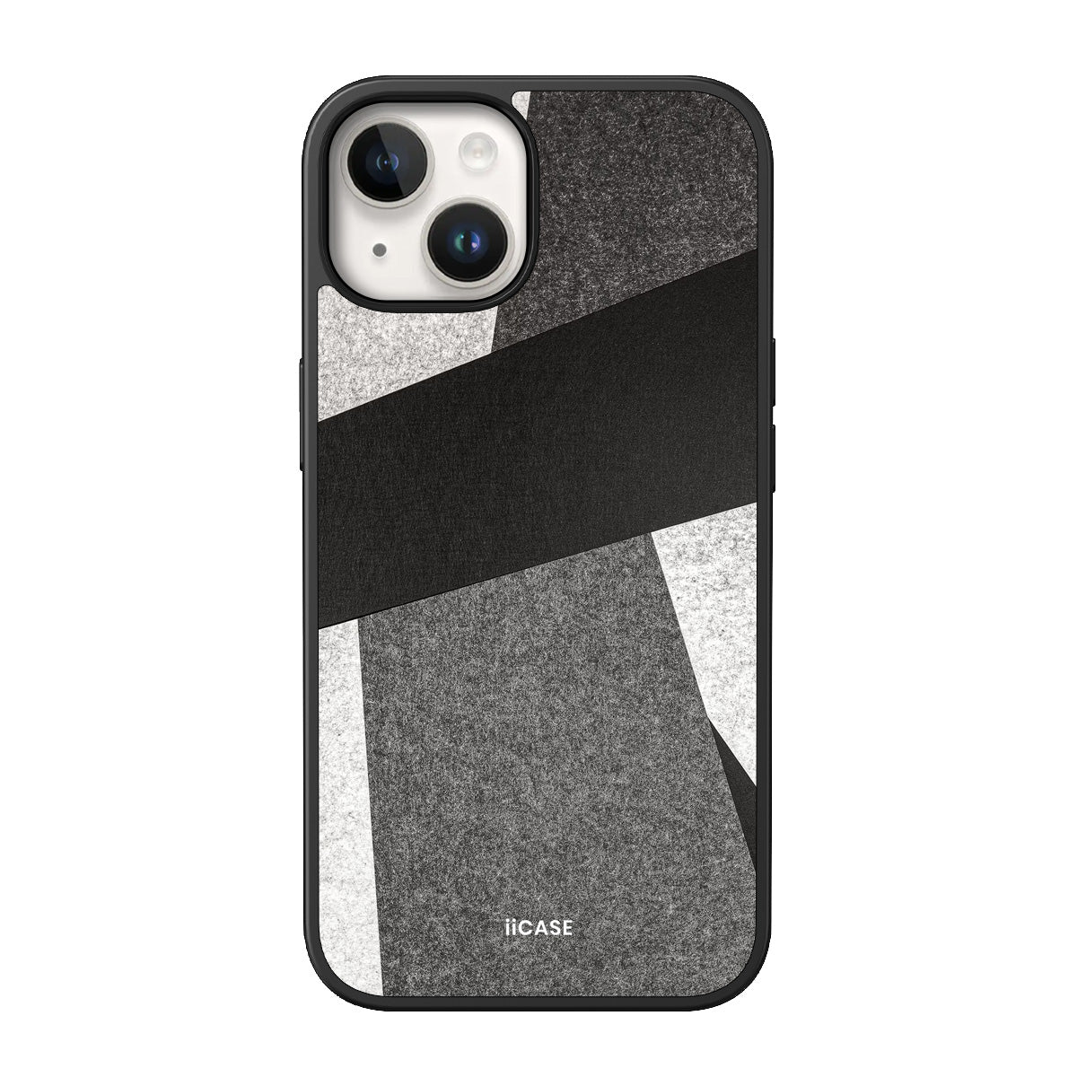 Mosaic Felt Style Elite iPhone Case