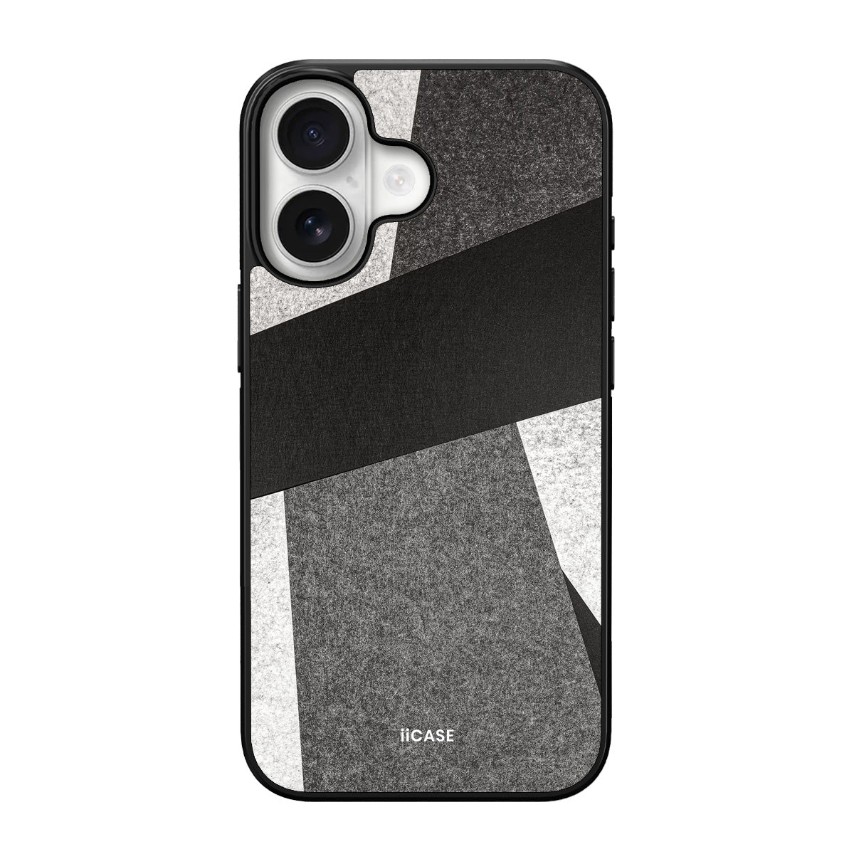 Mosaic Felt Style Elite iPhone Case