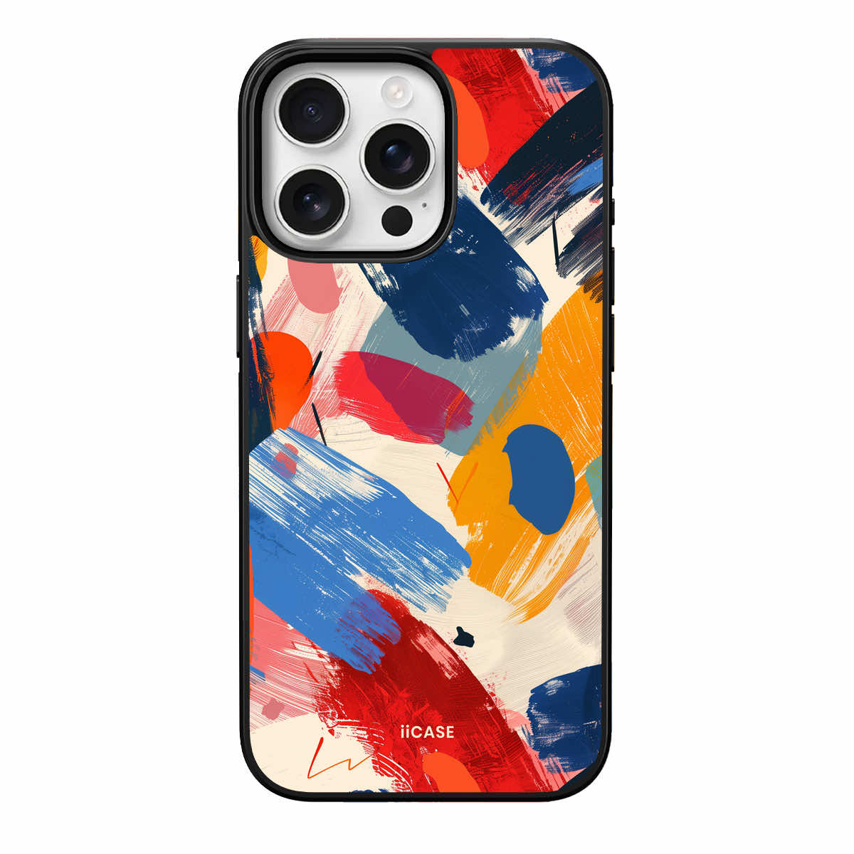 Brushstroke Burst iPhone Case