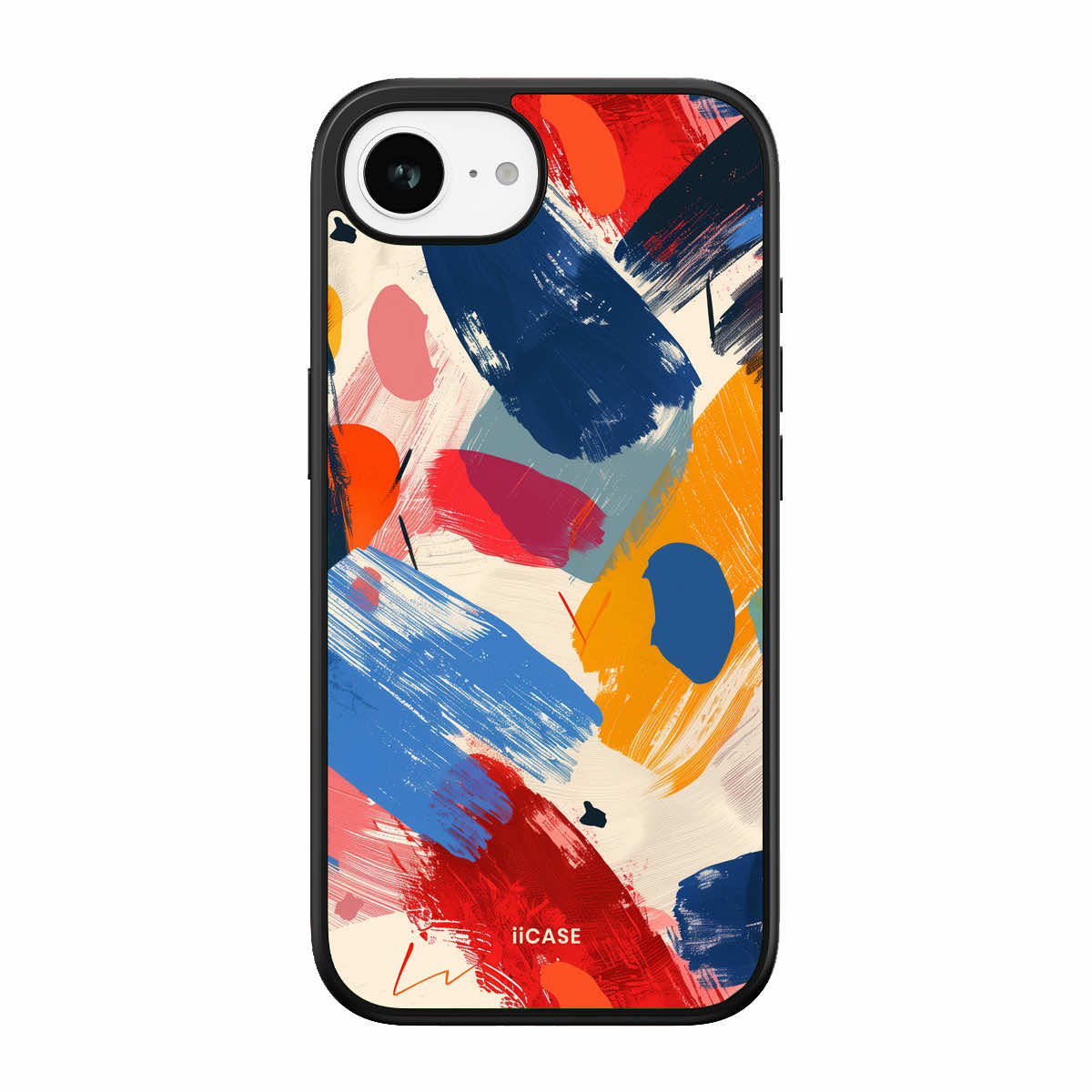 Brushstroke Burst iPhone Case