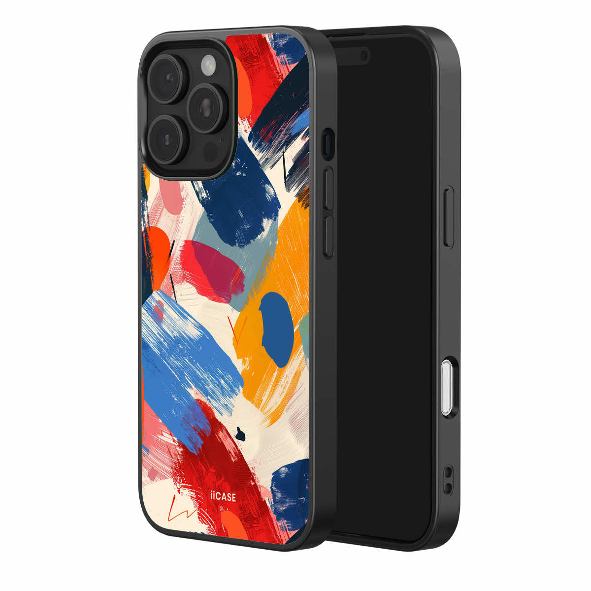 Brushstroke Burst iPhone Case