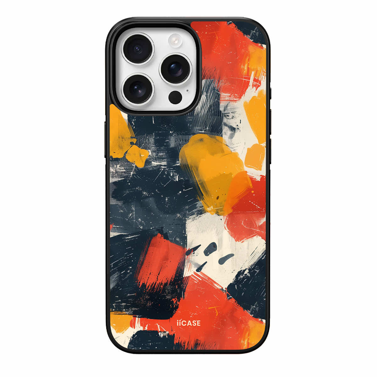 Abstract Paint Splash iPhone Case