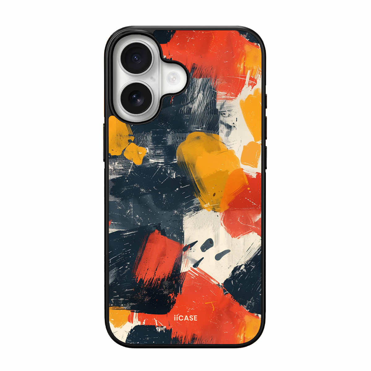 Abstract Paint Splash iPhone Case